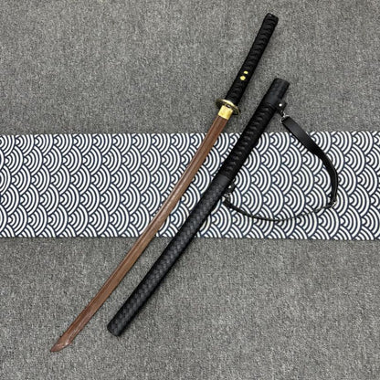 Quality Rosewood Blade Japanese Samurai Katana Sword Wooden Saya Fit Exercise Training Cosplay Props Unsharp