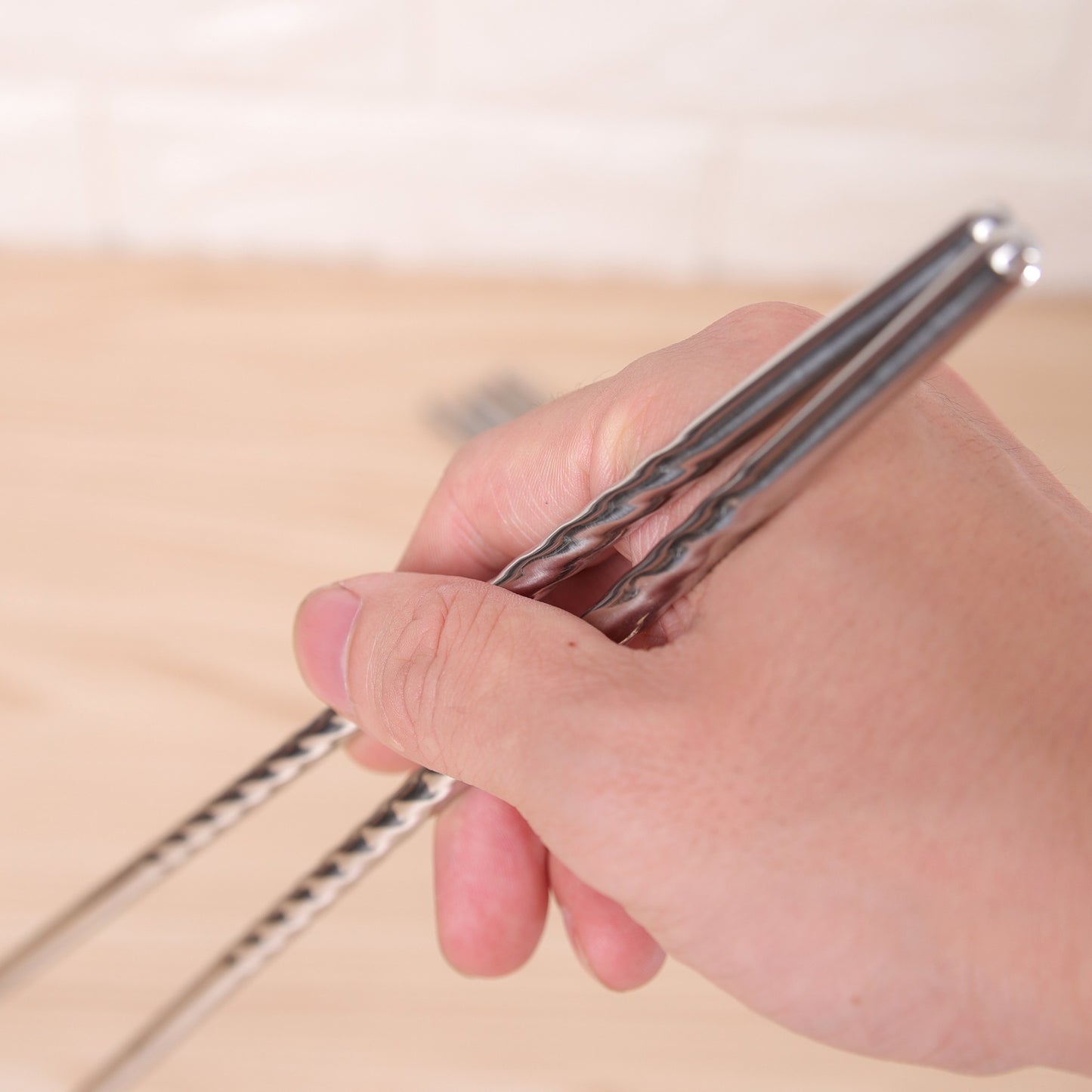Varetas de Culinária Longas para Cozinha, Hashi de Metal, Utensílios de Cozinha, Hashi Doméstico, Prático