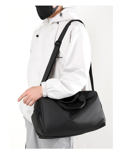 Zipper Large Capacity Oxford Travel Bags Solid Fitness Bags Thickened Fabric High Capacity Waterproof Luggage Sports Bags