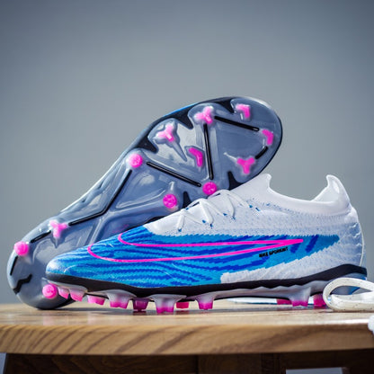 High Quality Ultralight Men ‘s Soccer Shoes Non-Slip Turf Soccer Cleats Kids TF/FG Training Football Boots Chuteira Campo