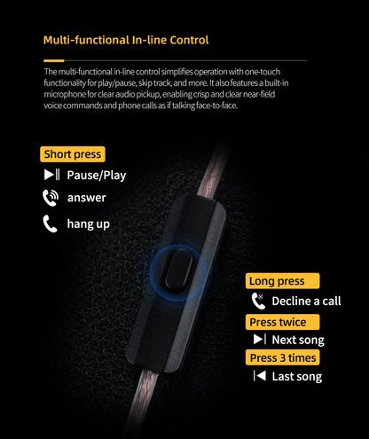 Fones de ouvido KZ ZVX Pro dinâmicos HIFI com graves, intra-auriculares, monitor de ouvido, fones de ouvido esportivos com cancelamento de ruído