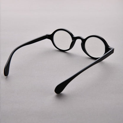Vintage Round Frame Reading Glasses For Women's Anti Blue Light Eyeglasses For Men Diopters +1+1.5+2+2.5