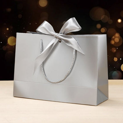 1pc Large Paper Gift Bag?Excluding Decorative Paper and Cards? - Valentine's Day Gift Bag - Portable Gift Bag with Handle