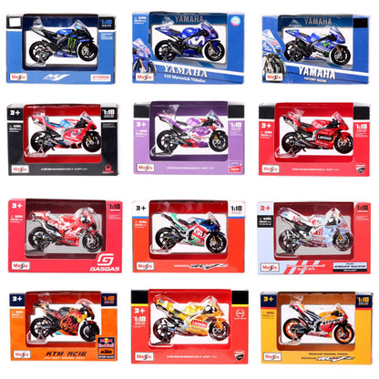 1/18 Maisto KTM RC16 Redbull Ducati GP21 GP22 GP23 GASGAS Honda RC213V Repsol Yamaha YZR-M1GP Moto Modelo de Corrida