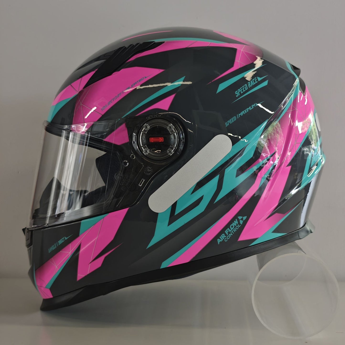 Capacete de Moto Clássico LS2 Fechado Masculino Feminino Capacete de Motocross Casco em ABS Aprovado pela ECE Acessórios para Motos FF358