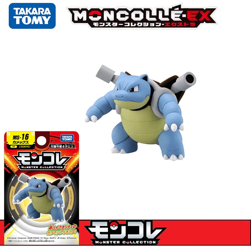 Original TAKARA TOMY Pokemon Figurine Toys Mimikyu Sylveon Lapras Charizard Umbreon Vaporeon Snorlax Model Dolls Birthday Gifts
