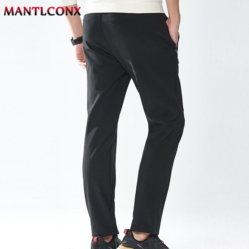 Calças Casuais Masculinas Respiráveis Secagem Rápida Reta Cós Elástico Jogger Moletom Coreano Clássico Esportivo Plus Size 4XL 5XL