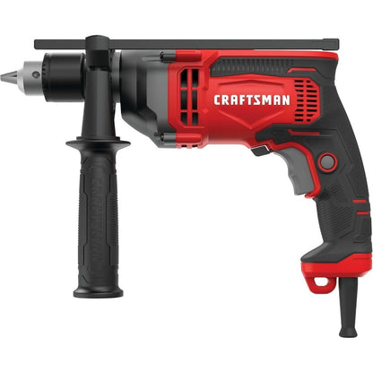 Furadeira de Impacto Profissional de 1/2 polegada com Motor de 7 Amperes para Construção Pesada e Projetos de Faça Você Mesmo com Alto Torque e Durabilidade