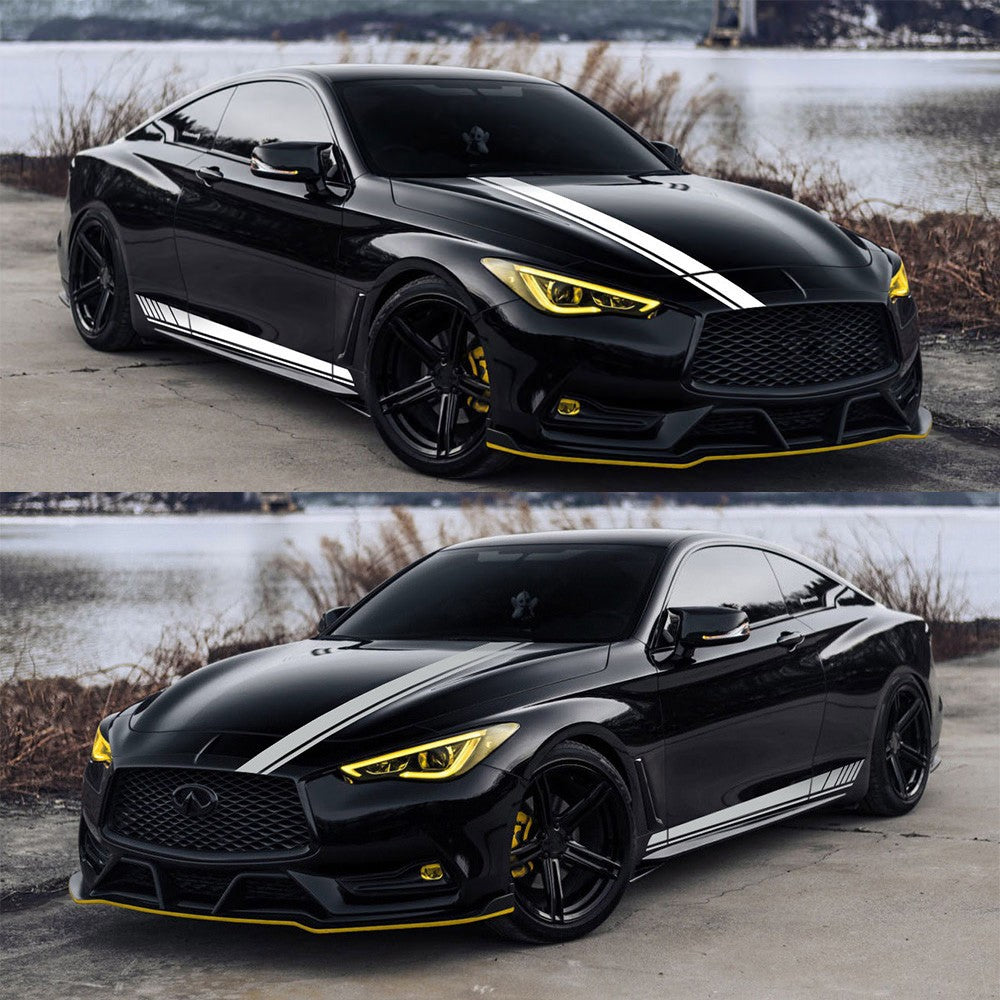 Adesivos de Vinil para Carro Decalque para Capô Audi BMW Mercedes Ford VW Toyota Nissan Kia Renault Hyundai Skoda Acessórios de Tuning Automotivo
