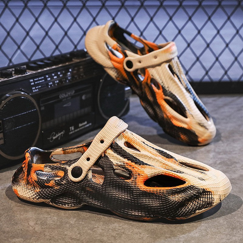 Novelty Hot Sale Garden Shoes for Women Mens Sandals EVA Lightweight Beach Clogs Summer Beach Zapatos Hombre for Men and Women