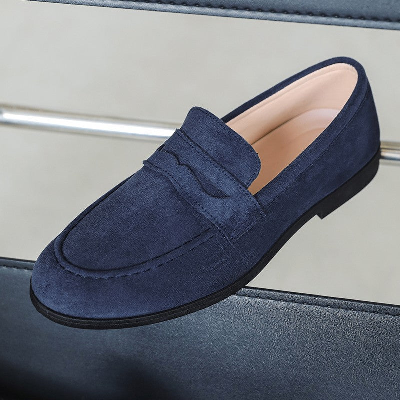 High Quality Men Loafers Comfortable Lightweight Casual Shoes Leather Dress Shoes Slip on Flat Fashion Business Shoes Moccasins
