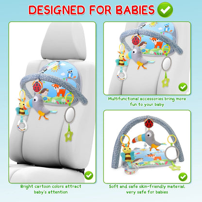 Baby Toy Toddler Cribs Cradles Hanging Bell Baby Stuff Newborn Stroller Stroller Play Arch Bed Toys for Babies 0 12 Months