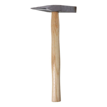 Martelo de Lascar de Solda 10 Oz/300g, Martelo de Eletricista com Cabo de Madeira para Remover e Reparar