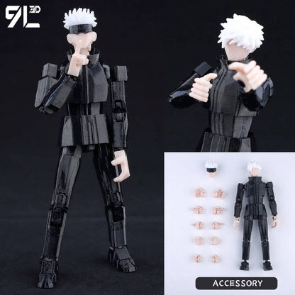 ?9L3D Lucky13 Gojo Sukuna Jujutsu Fushiguro Toji Gojo Satoru Action Figure Dummy13 T13 Multi-Jointed Collectible Toys Titan13
