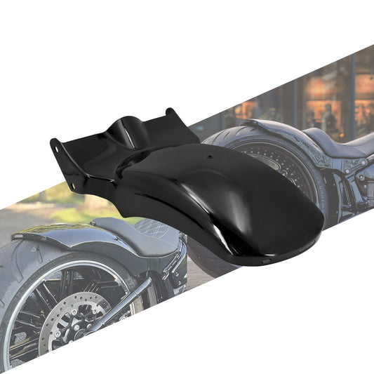 Motorcycle Rear Fender Mudguard Cover With LED Turn Signal Brake Light For Harley Softail Breakout Fat Boy FXDR 2018-2023