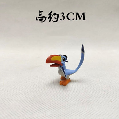Disney O Rei Leão Engraçado Zazu Simba Mufasa Nala Sarabi Boneco de Ação Brinquedo Leão Fofo de Dedo Presentes de Aniversário para Crianças