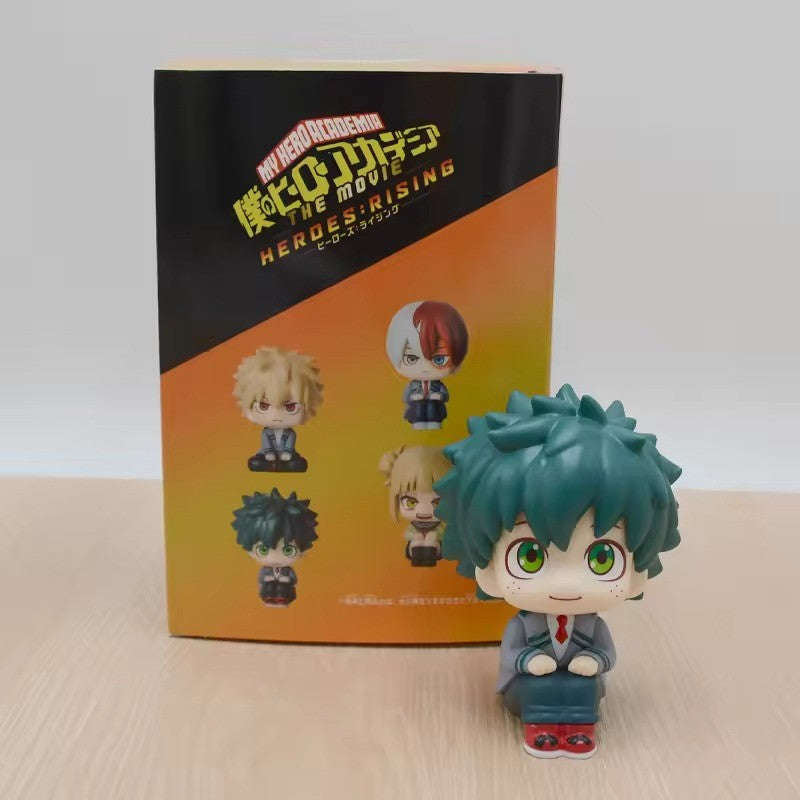 LookUp My Hero Academia Midoriya Izuku Boneco de Anime Boku no Hero Academia Bakugo Katsuki/Todoroki Shoto Bonecos de Ação Brinquedos Presentes