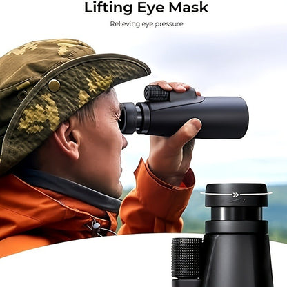 12x50 HD ZOOM Telescópio Monocular Poderoso Binóculos Portátil Telescópio de Longo Alcance Caça Acampamento Com Tripé Suporte de Celular