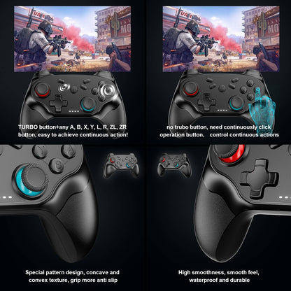Wireless Controller For Nintendo Switch/Oled/Ios/Android Gamepads Turbo Game Controller Vibration Control Console Remote