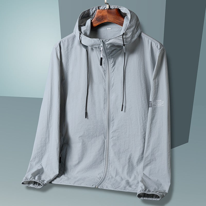 2025 Summer Hooded Jacket Men Women Sun Protection Clothing Fishing Hunting Clothes Quick Dry Skin Windbreaker
