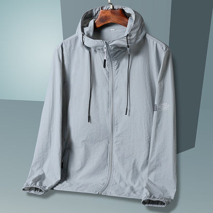 2025 Summer Hooded Jacket Men Women Sun Protection Clothing Fishing Hunting Clothes Quick Dry Skin Windbreaker