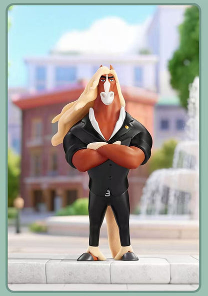 Disney Zootopia 2 Nova Jornada Série Colecionável - Figuras Articuladas Nick & Judy Caixa Surpresa Animado Presente de Filme para Crianças