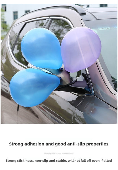 Balloon Mounting Tape Adhesive Dots Clear Sticky Stickers for Ceiling Wall Decoration Easy Peel Off for Reuse in Parties