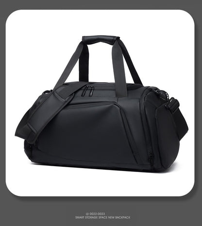 Customized Travel Bag Logo Large Capacity Storage Bag Men's Handheld Shoulder Bag Sports Gym Bag DIY