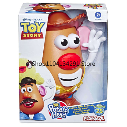 Coleção Original Disney Toy Story 4 Mr. Potato Head Mini Kit de Quatro Bonecos de Ação de Cinco Peças para Crianças Presente