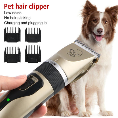 Máquina de Tosar Pelo de Animais Tesoura Elétrica Aparador de Pelo para Cães Gatos Coelhos e Filhotes Kit de Tosagem para Animais de Estimação