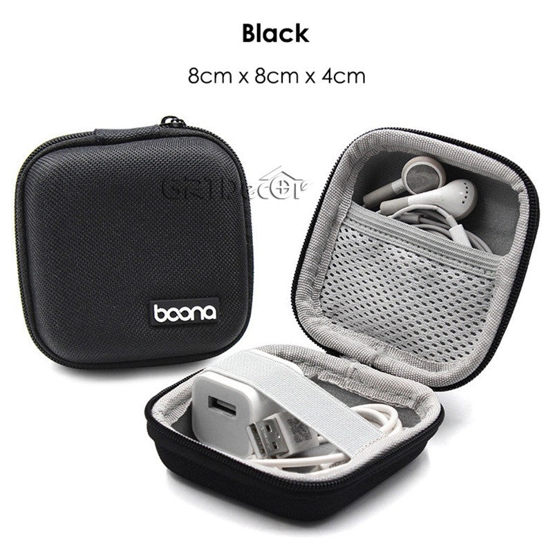 Hot Sale Waterproof Hard Shell Digital Gadgets Storage Bag Travel Organizer for Electronics Accessories HDD Earphone Storage Box