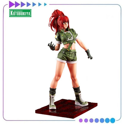 ?Pre Sale?Kotobukiya SNK Bishoujo The King of Fighters '97 Leona Heidern 1/7 Awakened Version Model Anime Toys