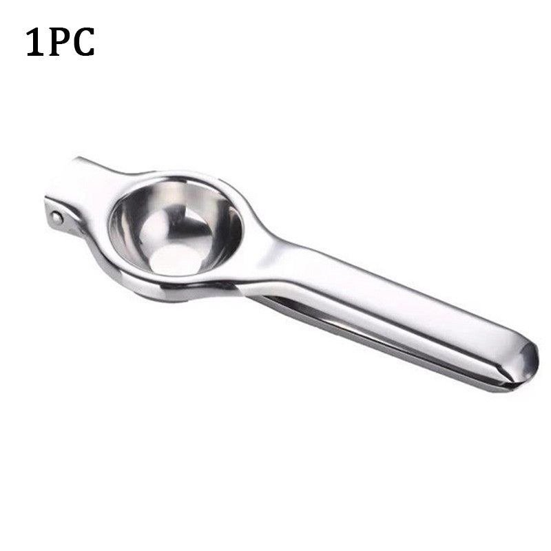 Stainless Steel Manual Juicer Processor Lemon Squeezer Orange Fruit Household Lemon Clip Fruit  Pressing Kitchen Accessories