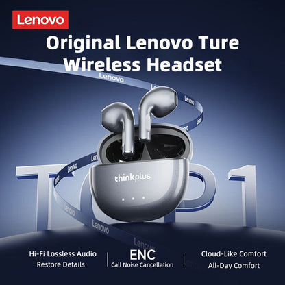 Original Lenovo LP2 Pro TWS Bluetooth Fones de Ouvido Gaming Headset Esporte Música Fone de Ouvido Cancelamento de Ruído Chamada HD Fone Sem Fio
