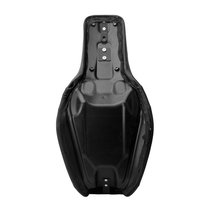 Assento de passageiro com encosto para motocicleta, banco duplo com almofadas para Harley Dyna Fat Bob Low Rider FXDL FLD 2006-2017
