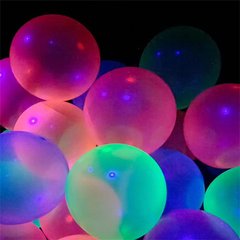 10/20/30pcs UV Blacklight Reactive Neon Fluorescent Balloons GLOW In The DARK Balloon for Adults Wedding Decoration