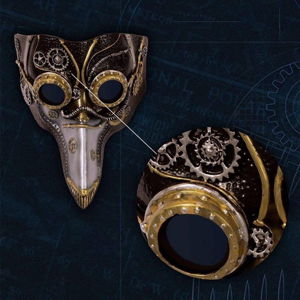 New Long Nose Plague Doctor Mask Gothic Steampunk Plague Mask Party Dress-up Proboscis Halloween Cosplay Mask