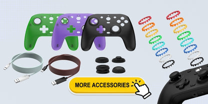 GameSir G7 Pro 8K Champion Edition Hall Effect Switch Controller for Nintendo Switch 2, Android, iOS, PC, Steam, 8000Hz Gamepad