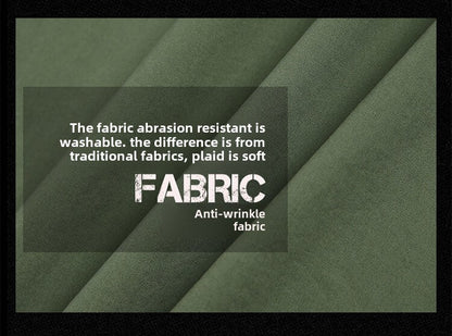 Summer Cargo Shirt Men's Casual Retro Cotton Pocket Short Sleeve Coat plus size Outdoor Camping Fishing Sweat Absorbing Shirt