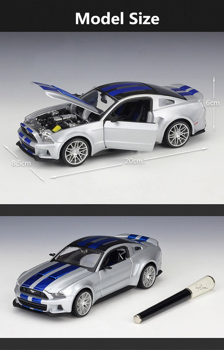 Maisto 1:24 Street Racing Versão Ford Mustang 2014 Liga Modelo de Carro em Escala Diecast Metal Coleção Estática Carro de Brinquedo Infantil Presente