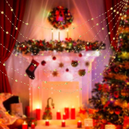 10M/Roll Pearl Chain Merry Christmas Decoration Christmas Tree Pendant for Home Decor Party Supplies New Year 2026 Gift Ornament