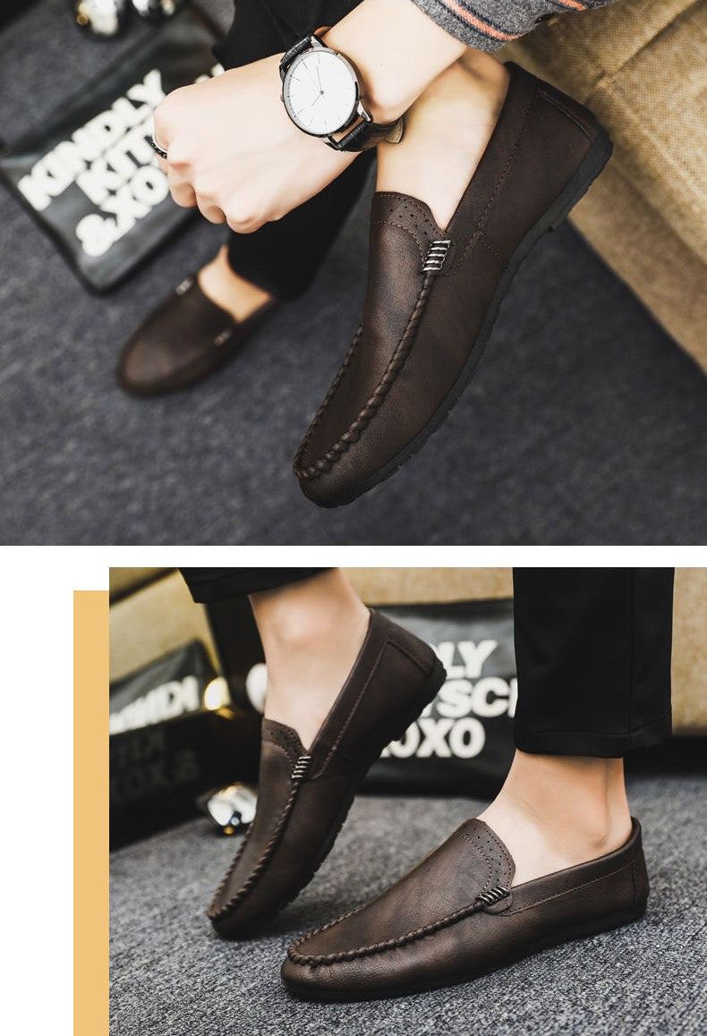 Sapato Social Casual Masculino de Couro Preto Marrom Barato Liquidação Novos Sapatos Masculinos Oficiais Legítimos Cavalheiro 39