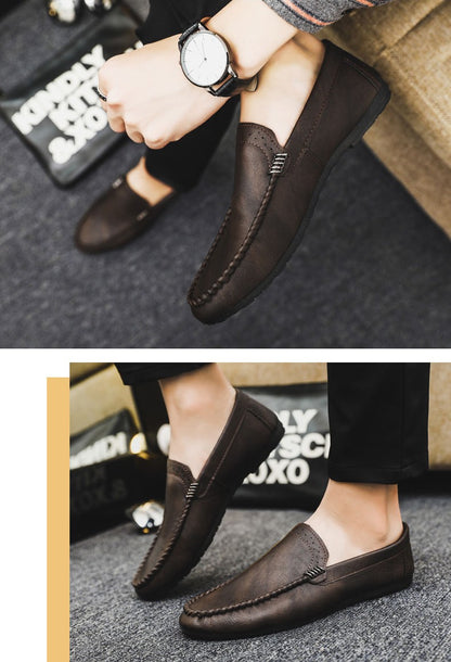 Sapato Social Casual Masculino de Couro Preto Marrom Barato Liquidação Novos Sapatos Masculinos Oficiais Legítimos Cavalheiro 39