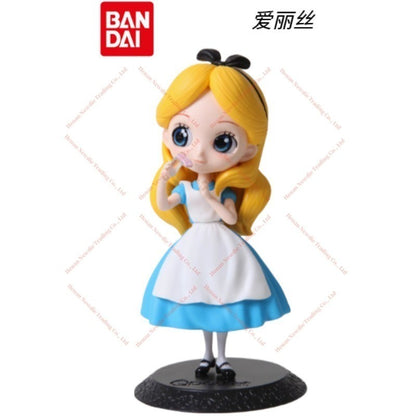Em Estoque Bandai Qposket Branca de Neve Mulan Alice Coleção de Brinquedos Presentes