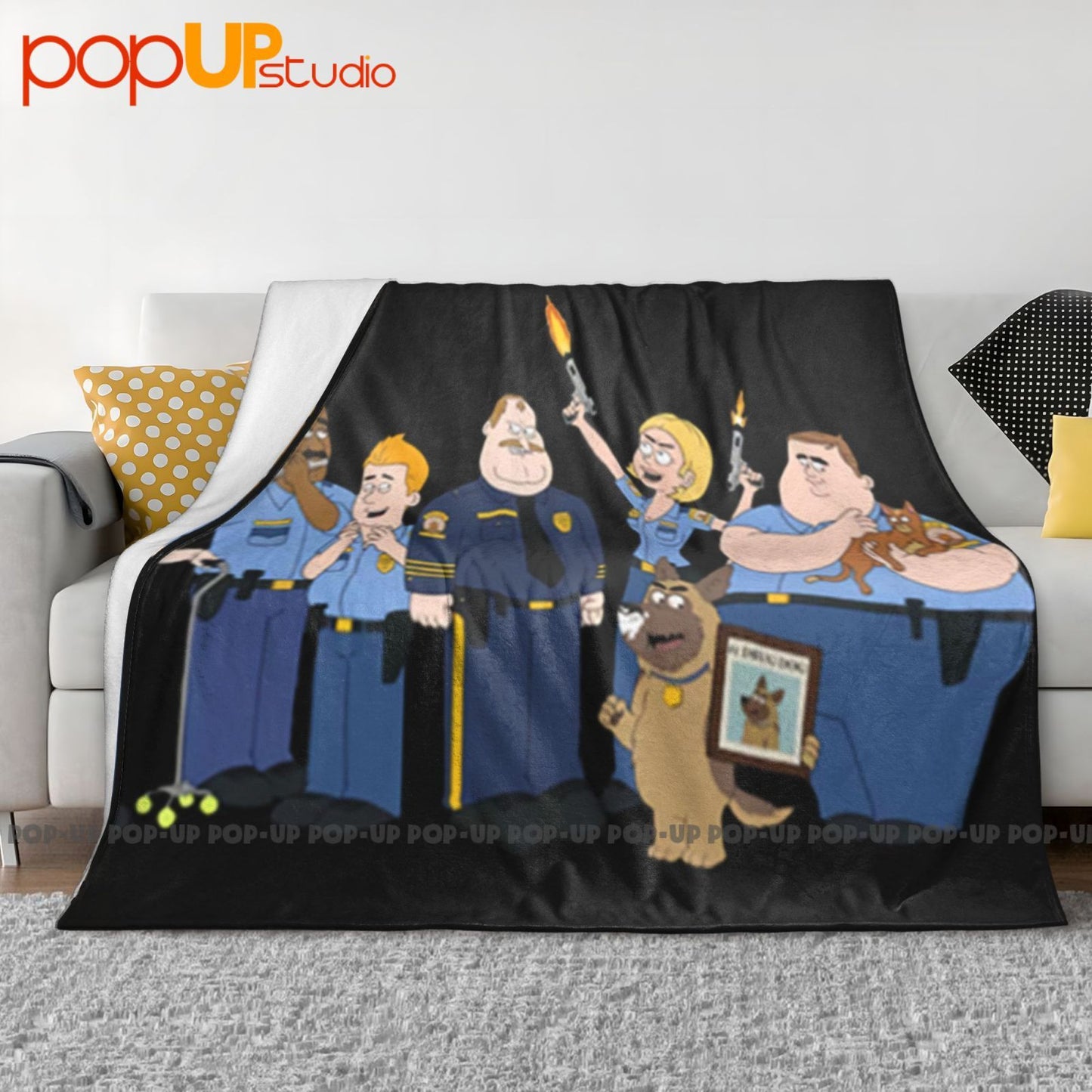 Paradise Pd American Animated Sitcom Ultra-Soft Blanket Quilt Winter Sofa Cover Bed Covers
