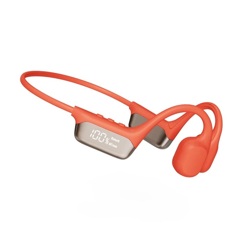 Real Swimming Bone Conduction Earphones Bluetooth Wireless Hifi Headphone IPX8 Waterproof 32GB MP3 Player Mic Headset