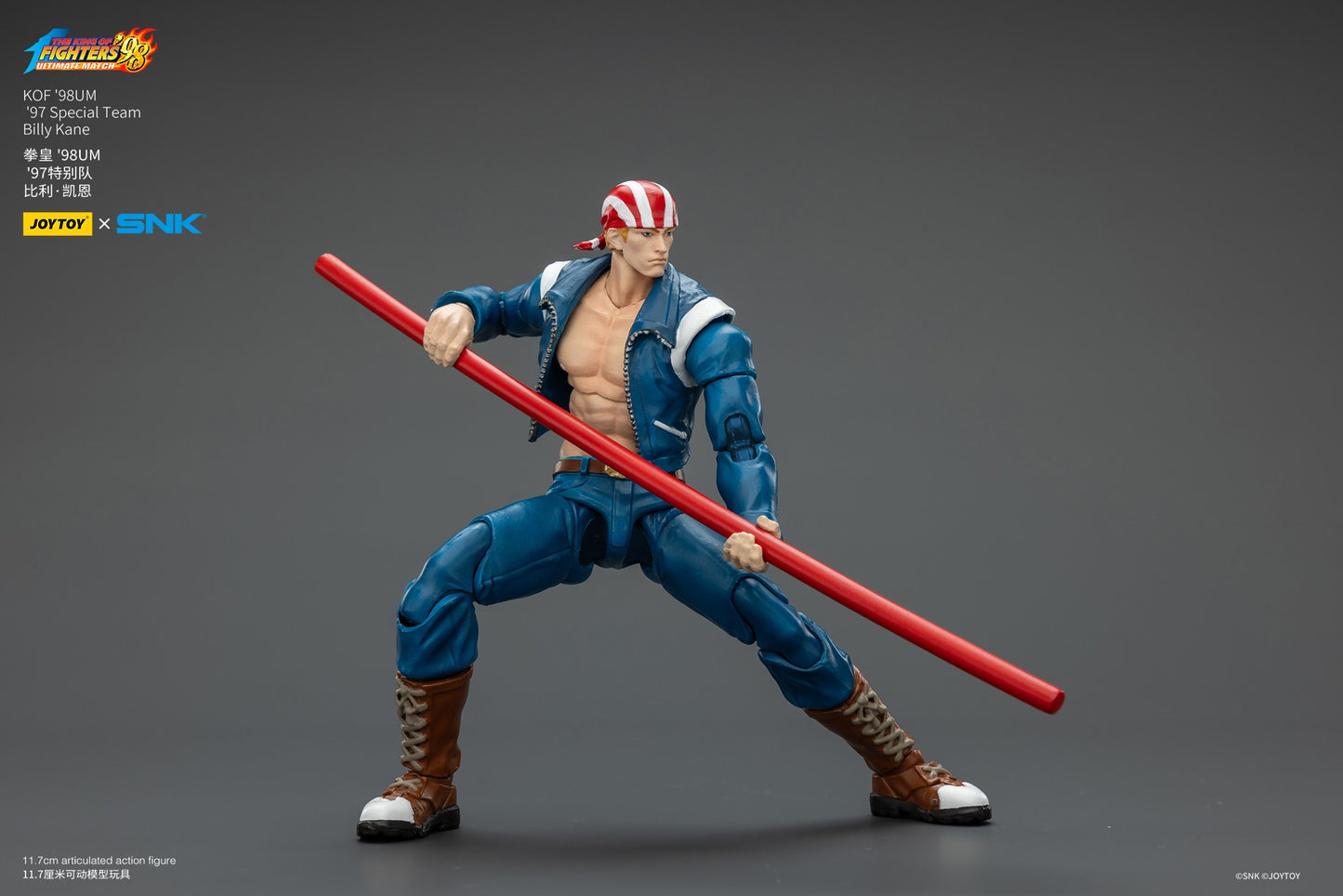 [Pré-Venda] Boneco de Ação JOYTOY 1/18 SNK KOF '98UM '97 Special Team Modelo de Anime