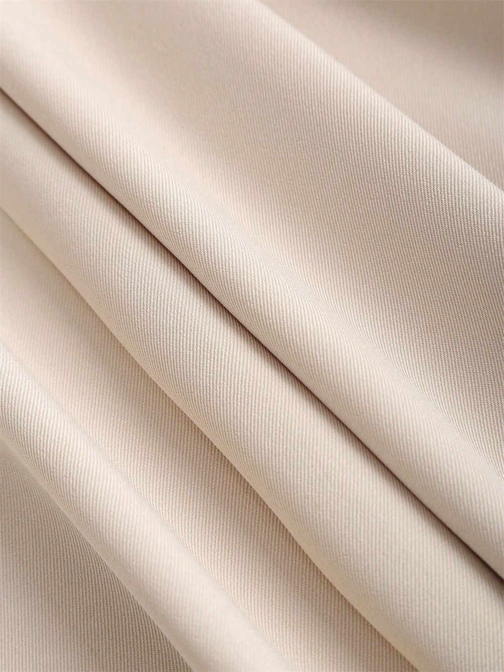 Women's Elegant Jacquard Pleating Wide-Leg Pants Office/Commuting Solid Color Loose Casual Suit Pants, Autumn/Winter