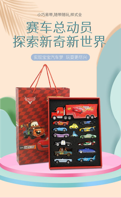 Disney Pixar Carros 3 Metal Diecast Relâmpago McQueen Mate Campeão Carro Modelo Brinquedo Presente Conjunto Jackson Tio Caminhão Menino Aniversário Brinquedos