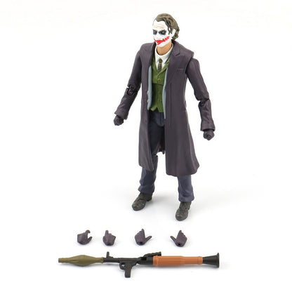 FondJoy DC Original 1/9 20CM Liga da Justiça Superman Batman Coringa Arlequina Mulher-Maravilha Victor Stone Aquaman Bonecos de Ação
